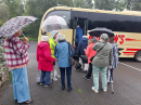 Getting on the coach